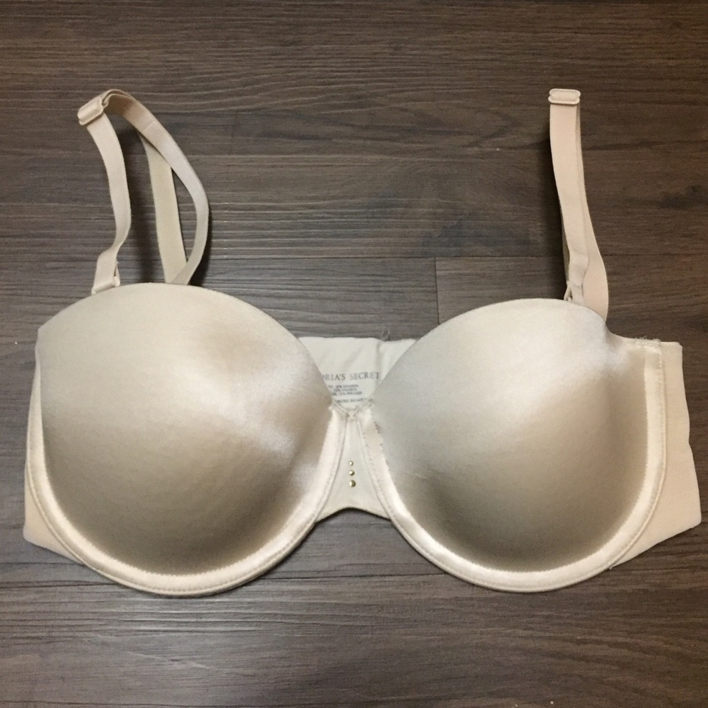 Victoria's Secret Nude/Beige Convertible T-Shirt Bra